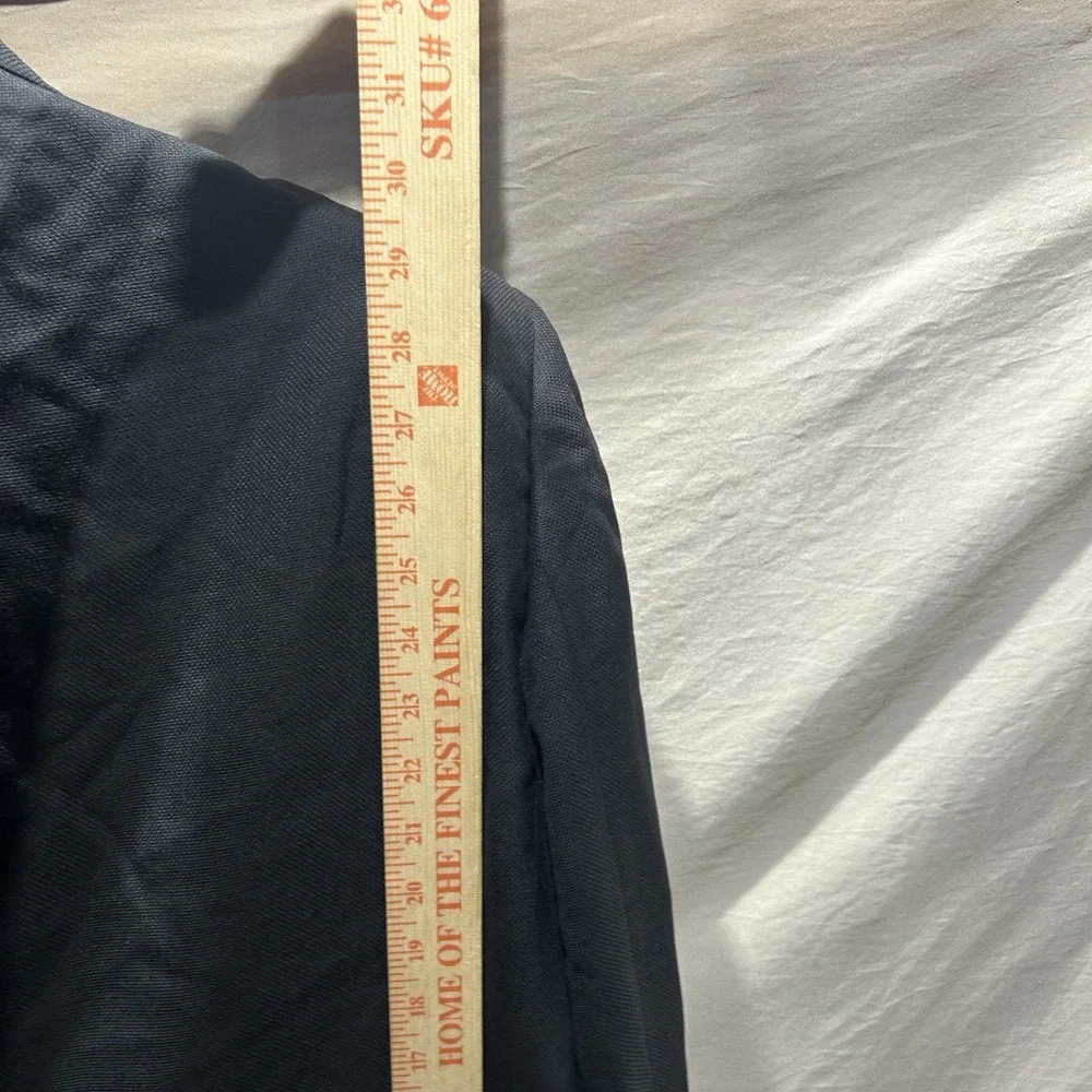 Vintage Christian Dior Mens 46L Black Blazer Sport Coat Big & Tall Suit Jacket